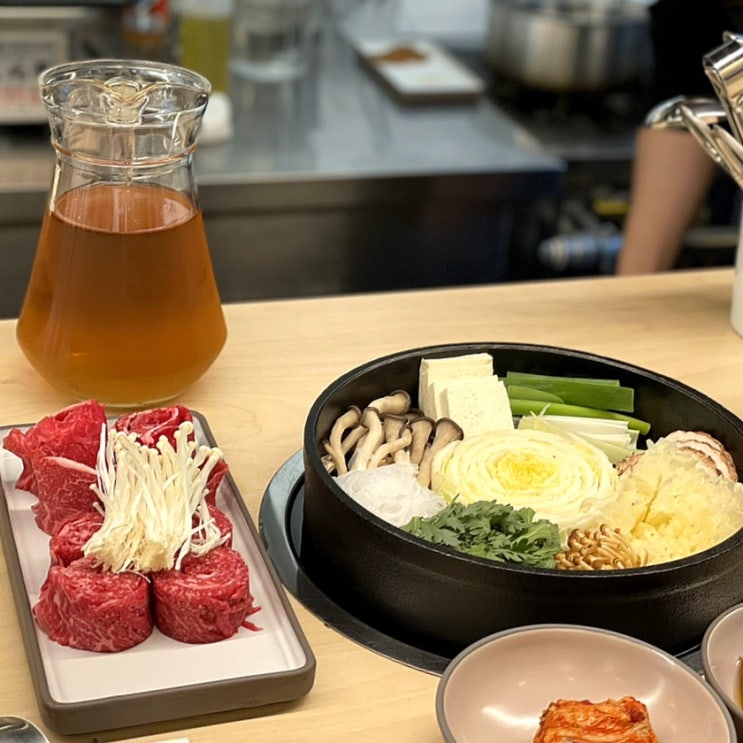  선릉 우미돈 : 스키야키가 일품인 선릉역 점심 맛집