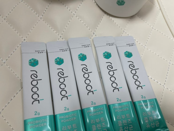  변비에 좋은 유산균 리부트 클렌즈 유산균 (변비유산균)