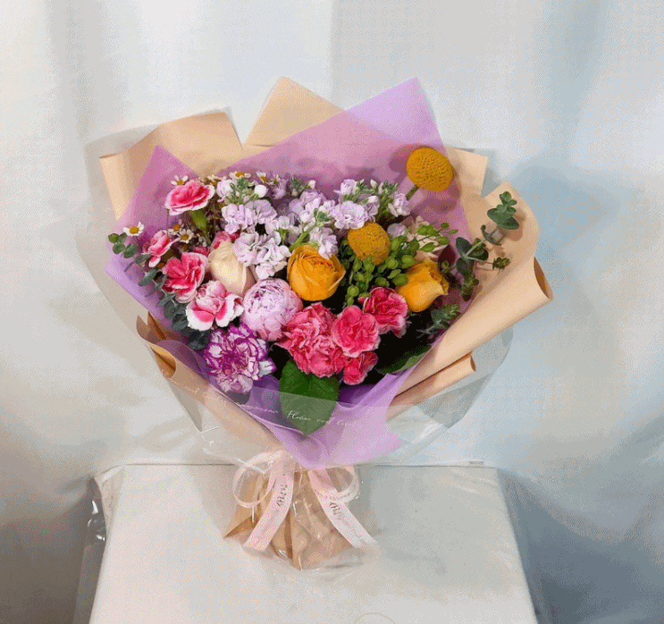  연인에게 주는 작약 꽃다발 [일산 꽃집, 주엽 꽃집, 킨텍스 꽃집, 주엽 플라워]