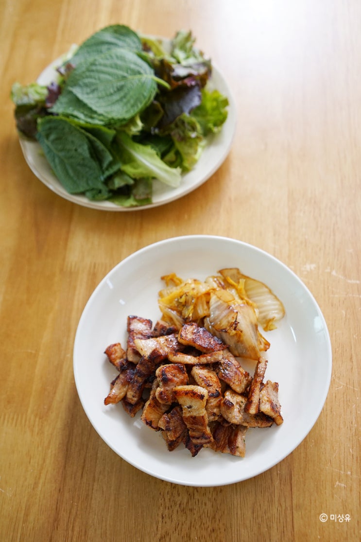  고기도매 저렴하고 맛있는 미트프렌즈 삼겹살 구이, 간장 목살구이 만들기