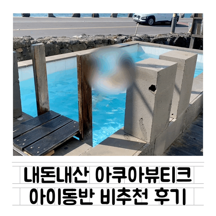  [숙소] 제주 월정리 아쿠아뷰띠크 : 내돈내산 비추천 / 아이동반 풀빌라