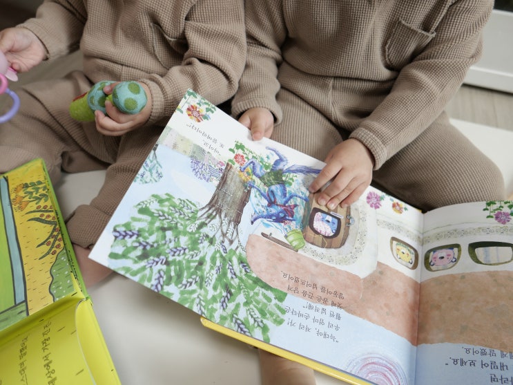  두돌아기 창작동화책으로 세이펜책 찾는다면 노란버스도서총판 한글짝짝