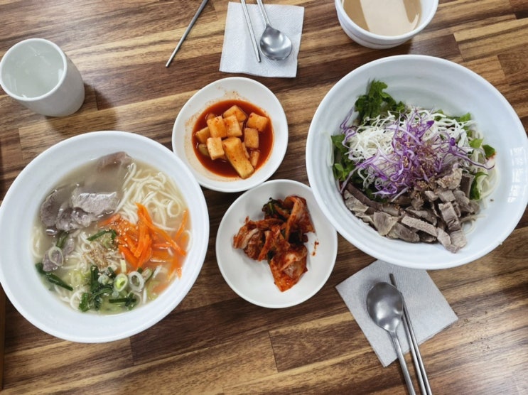  제주/서귀포 :: 카멜리아힐 근처 고기국수 식당! "우와국수"