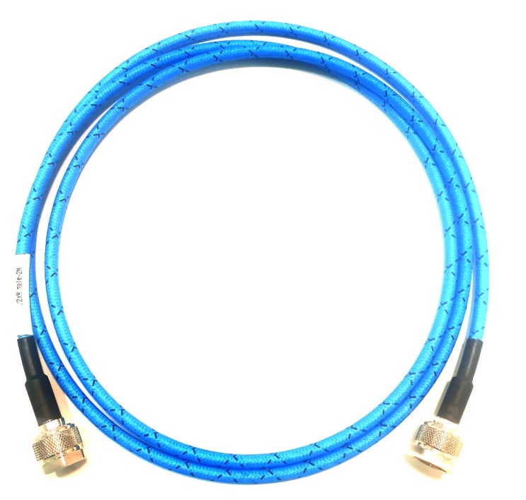 8.5GHz microwave RF 케이블 어셈블리_ N (male) * N(male)_최강 후렉시블, 낮은 위상변화, 온도변동낮음 (MIL 군용 완벽대체)_YSS18N