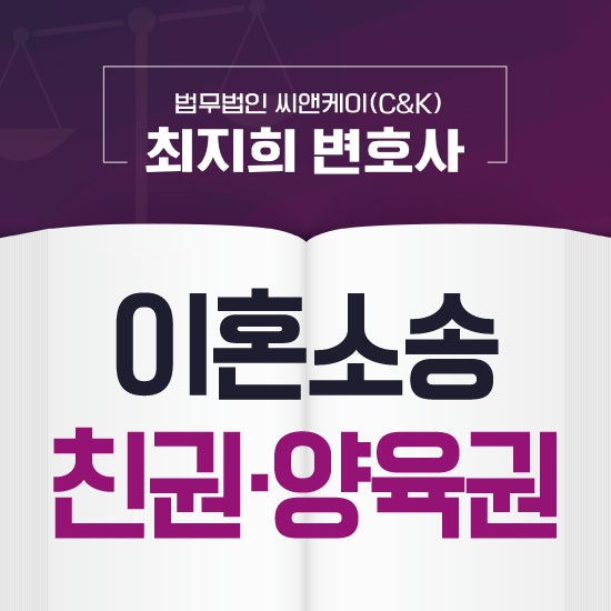 이혼양육권소송의 협의를 할 수 없다면
