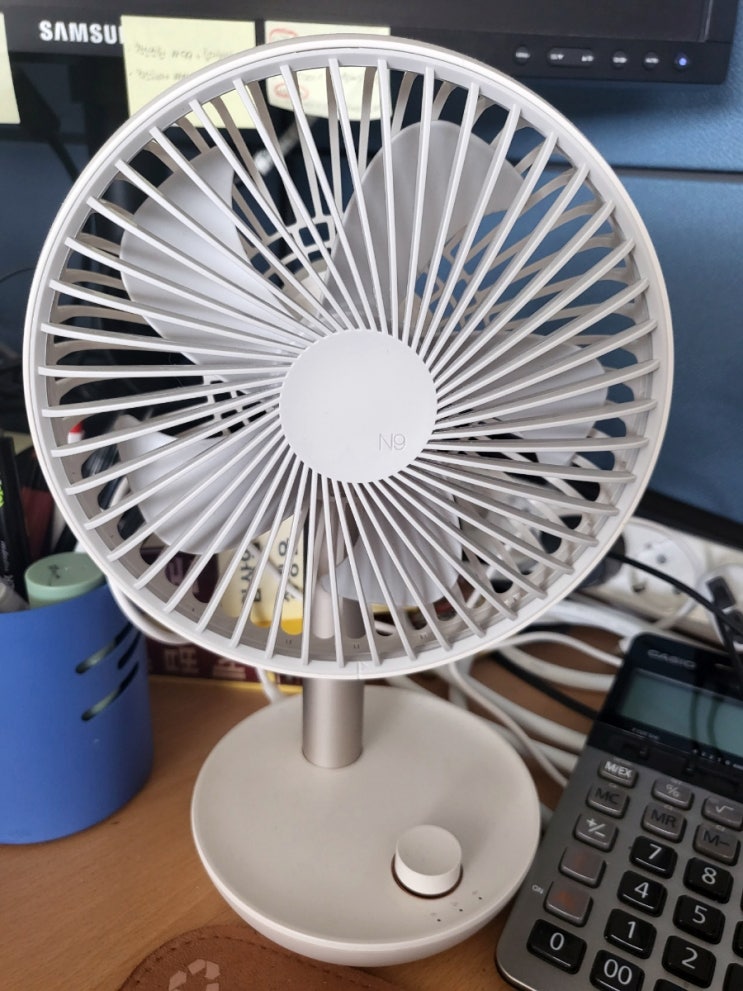  소음적은 사무실 탁상용 선풍기 루메나, 미니 서큘레이터