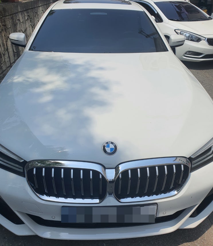  오송출장세차 전문 업체 달빛출장세차 1회성 외,내부 관리 서비스 [BMW5]