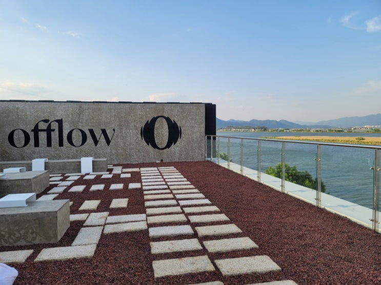 부산강서구카페 오플로우 : 낙동강보이는 대형신상카페