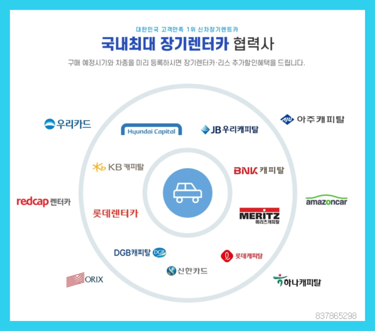  신차리스 ? 신차장기렌트카 이번달 특가 프로모션은?  원픽이죠