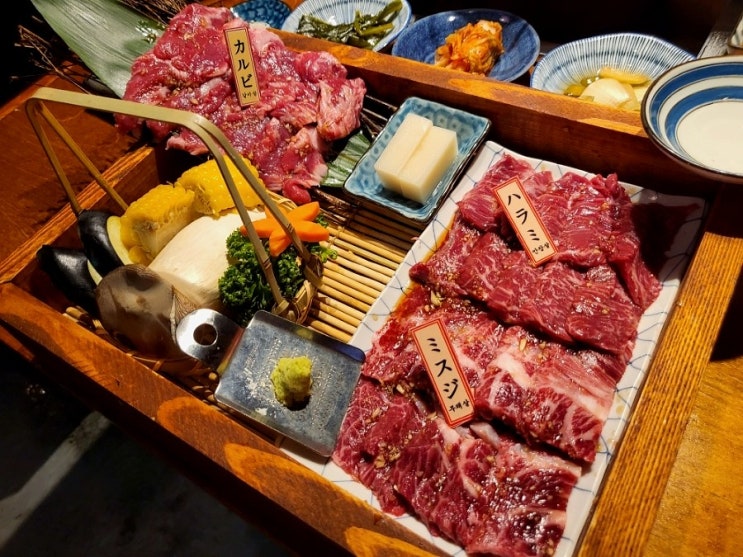  [광주 용봉동] 화로에 구워 먹는 일본식 소고기구이, 야끼니꾸 맛집 '텐진야끼니꾸'