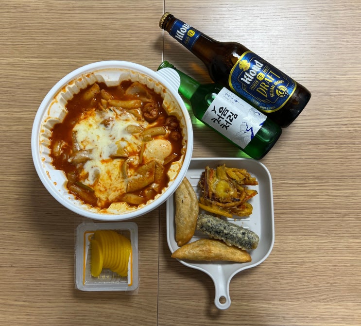  조원동 동대문엽기떡볶이 수원조원점 A set