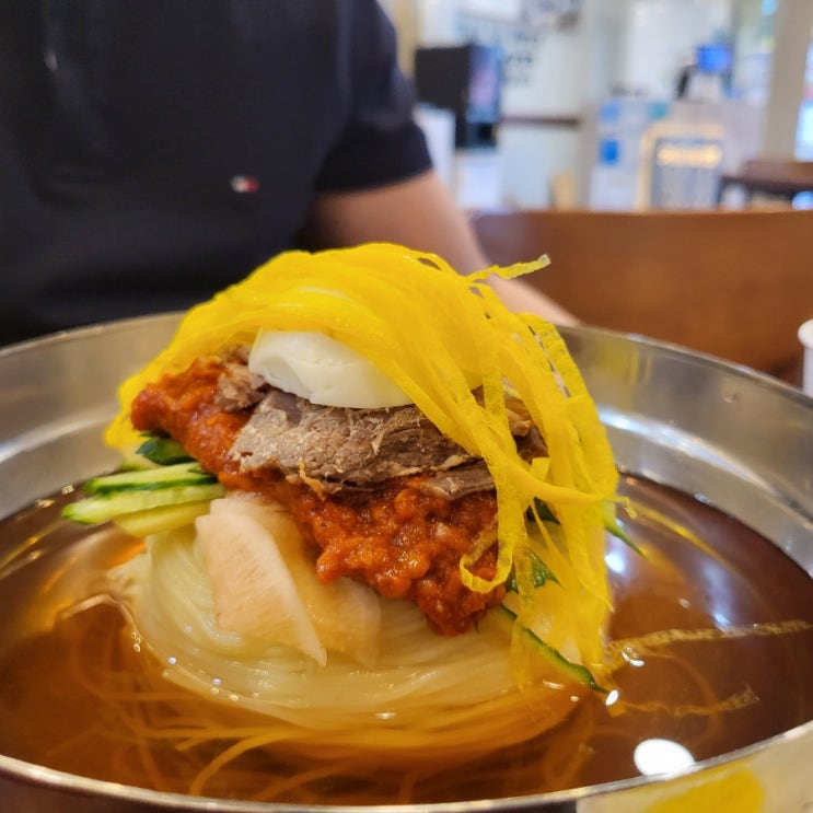  해운대밀면맛집 해수욕장에서 가까운 가온밀면