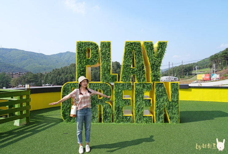  포천 가볼만한곳 베어스타운 리조트 루지월드, 야외 바베큐장 후기