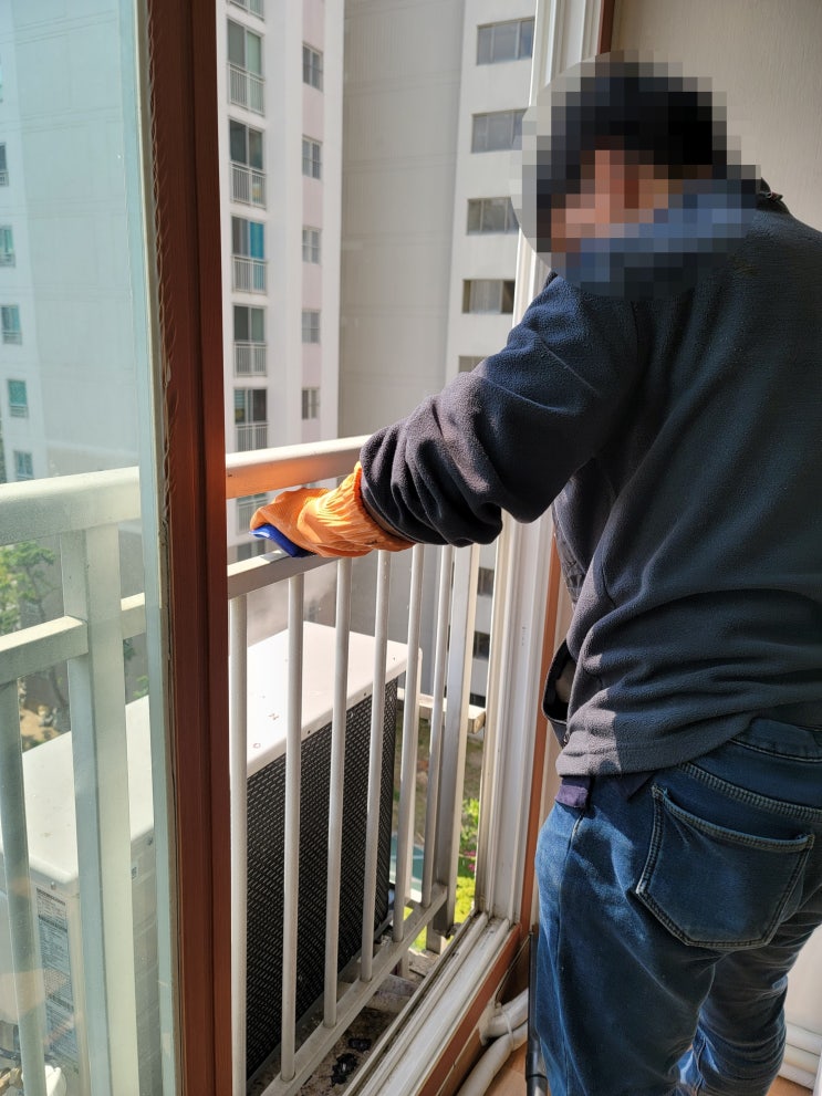  양산비둘기퇴치 뜰안채APT 비둘기똥청소 비둘기집청소 ~비둘기영원히못오는차단망설치업체~해피홈케어
