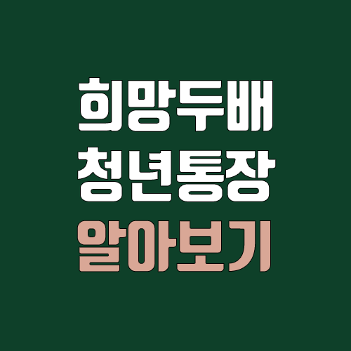 2022 서울시 희망두배 청년통장 신청 방법, 조건, 선정 방법 2022 서울시 희망두배 청년통장 신청 방법, 조건, 선정 방법