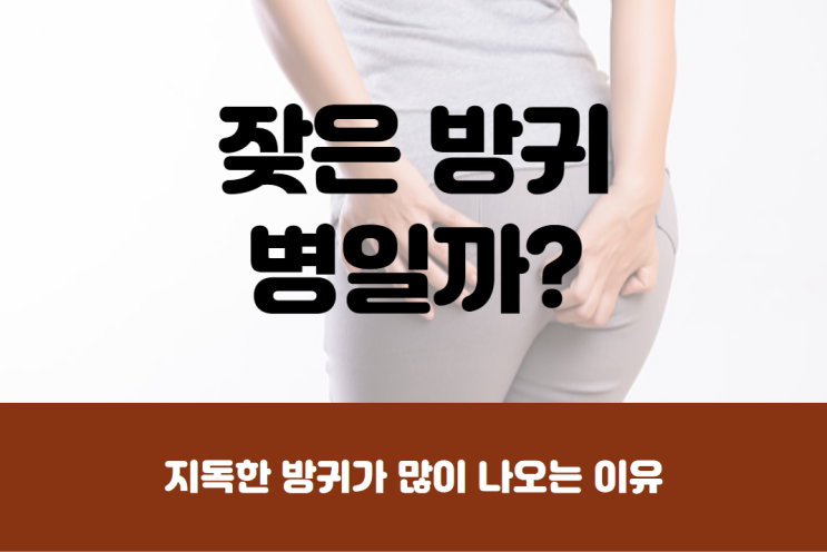  방귀가 많이 나오는 이유, 잦은 방귀 병일까?