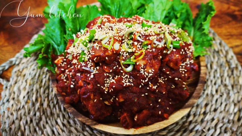 대구식 매운갈비찜 레시피 양념 만들기