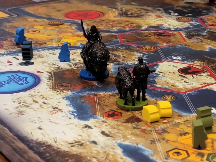  보드게임 사이드 사이쓰 Scythe 첫인상 및 플레이 소감