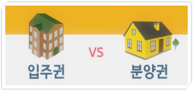  담보대출 분양권과 입주권의 차이 알아보기