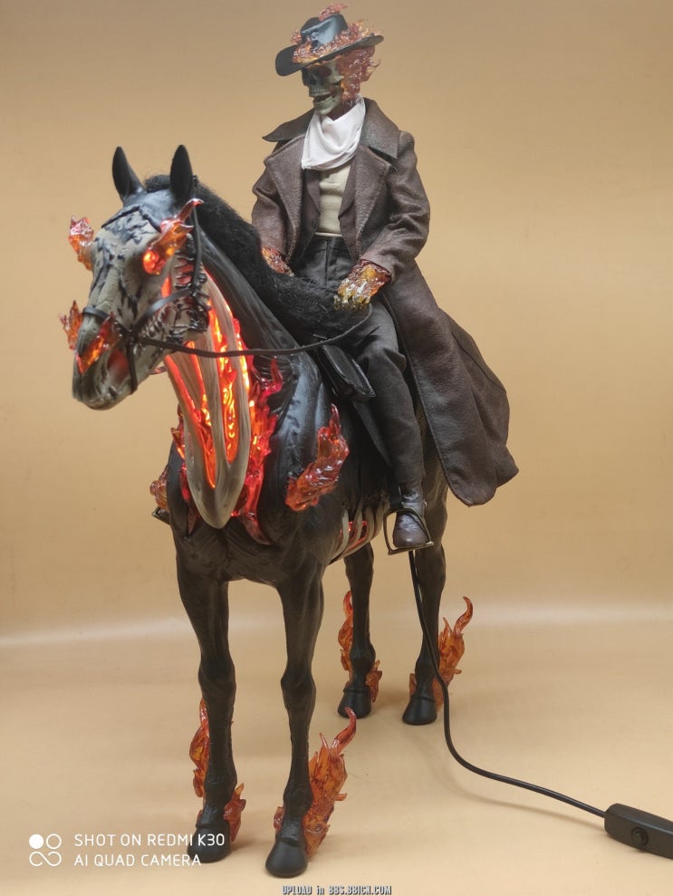 『Thunder Toys』1/6 Hell Ranger (서부시대 고스트 라이더) 실제품 [해외 리뷰]