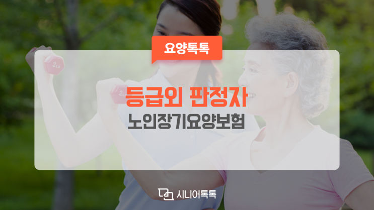 노인장기요양보험 등급외 판정자