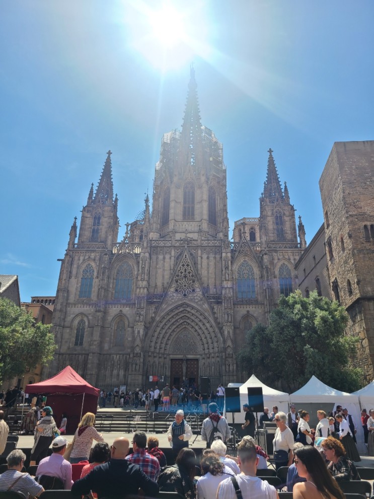 바르셀로나여행 7박8일 / 바르셀로나 고딕지구, 츄러스맛집XURRERIA, 바르셀로나성당