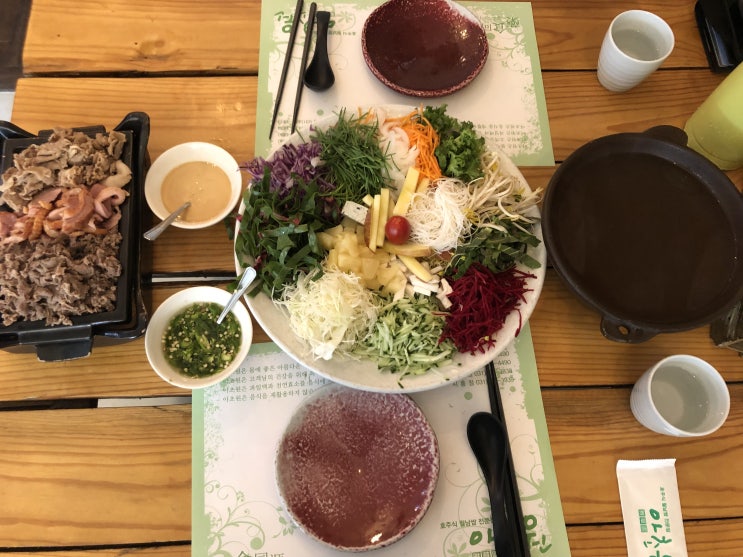  [안산/맛집] 가족들과 가기 좋은 무한리필 월남쌈집 '아초원'