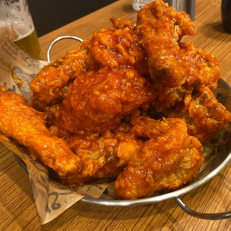  동탄호수공원맛집, 튀김이 깔끔한 BHC치킨