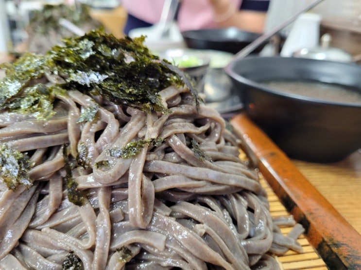  남양주 금곡역 맛집 미금 홍두깨 칼국수 산더미 메밀 국수