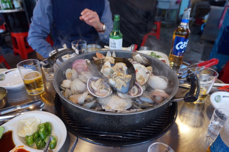 [청량리 조개구이찜]아저씨들이 많으면 맛집이다