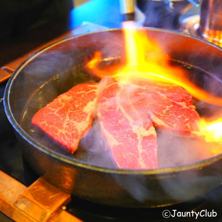  미금역 소고기 맛집, 260도 분당점 숙성 와규 직화 구이