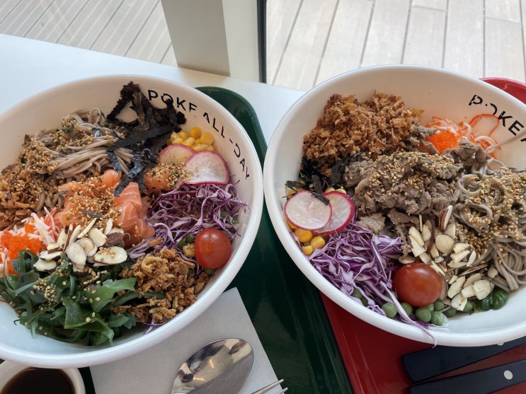  구월동 맛집 , 구월동 포케 샐러드 : 포케올데이 poke all day 구월점 , 주차가능 인천시청 맛집