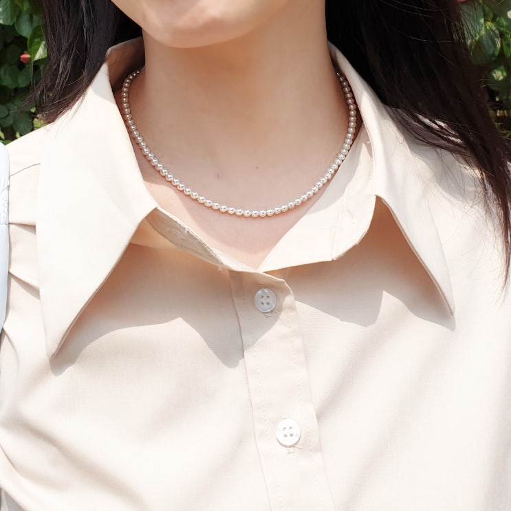  여자친구선물 진주목걸이 어디에나 잘 어울리는 클래식 패션 고급져!