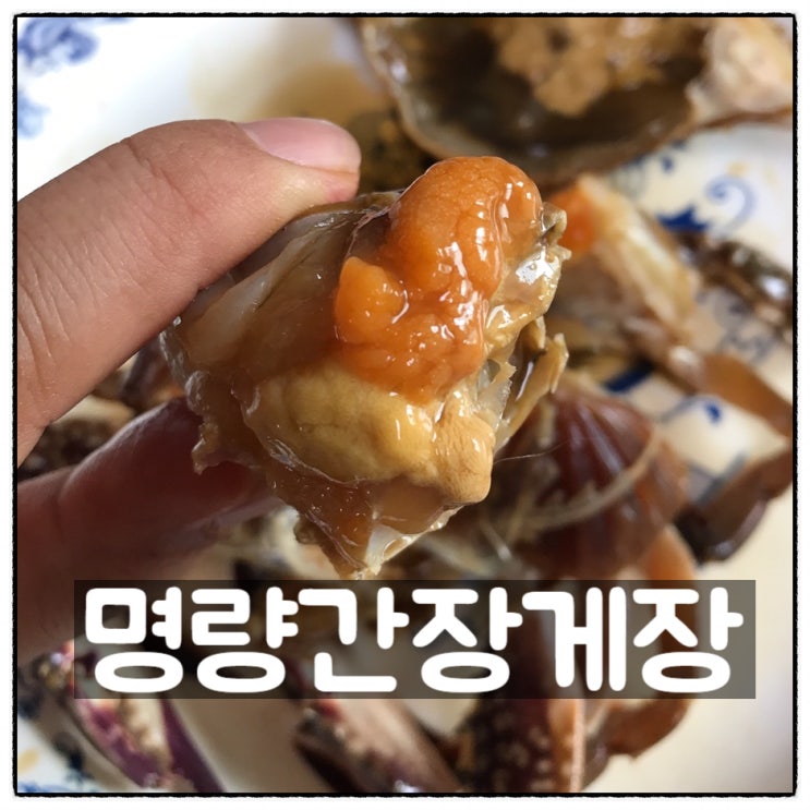  명량간장게장 알배기 연평도꽃게 게장맛이 일품 찾았다 밥도둑