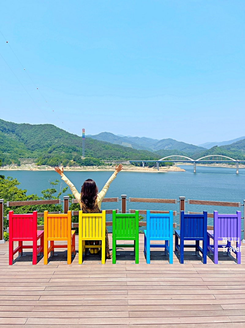김천 부항댐근처 구룡천 카크닉(동생네 주말 소식)