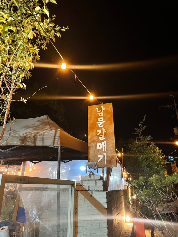  [청주 맛집] 성안길 맛집, 글램핑 감성 야외바베큐 <남문갈매기> 그리고 강서동 평화로운집