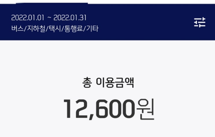  한달 교통비 0원