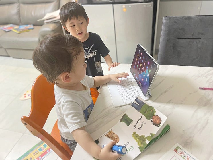  세이펜영어전집 뉴베이비사이언스로 오늘도 영어홈스쿨링 즐겁게 해요!