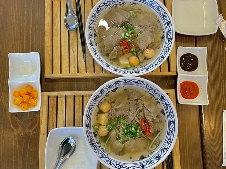  해운대쌀국수 베트남노상식당 메뉴 가격