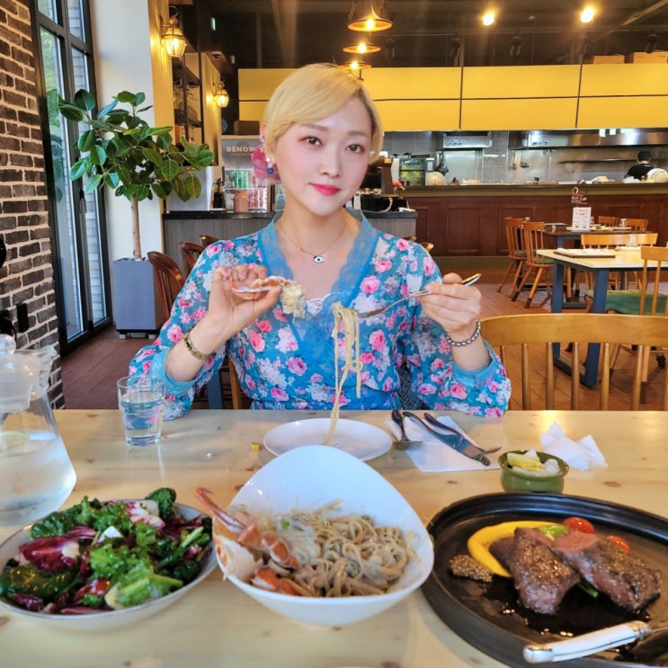  원주 단계동맛집 베노아 파스타 스테이크