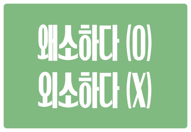 헷갈리는 맞춤법 왜소하다 O 외소하다 X 난쟁이 왜 矮 헷갈리는 맞춤법 왜소하다 O 외소하다 X 난쟁이 왜 矮