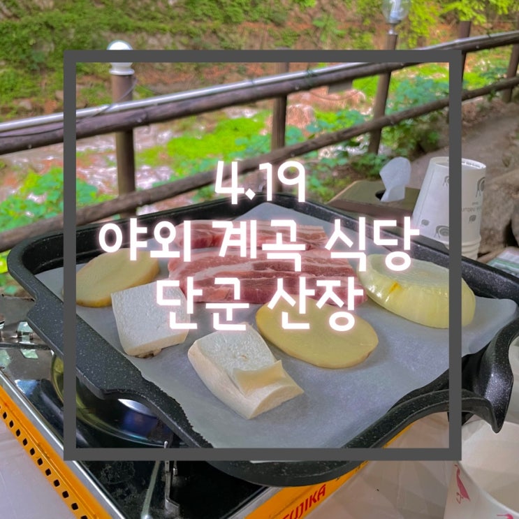 서울 애견동반가능한 4.19 맛집 북한산 계곡 야외 식당 맛집  단군산장 주차장