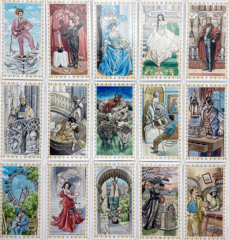  Romantic Tarot 로맨틱 타로카드 해석
