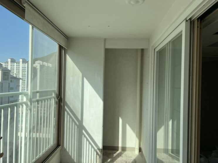  김해 베란다 탄성코트 ;김해구산동한라비발디 세라믹 진주b타입