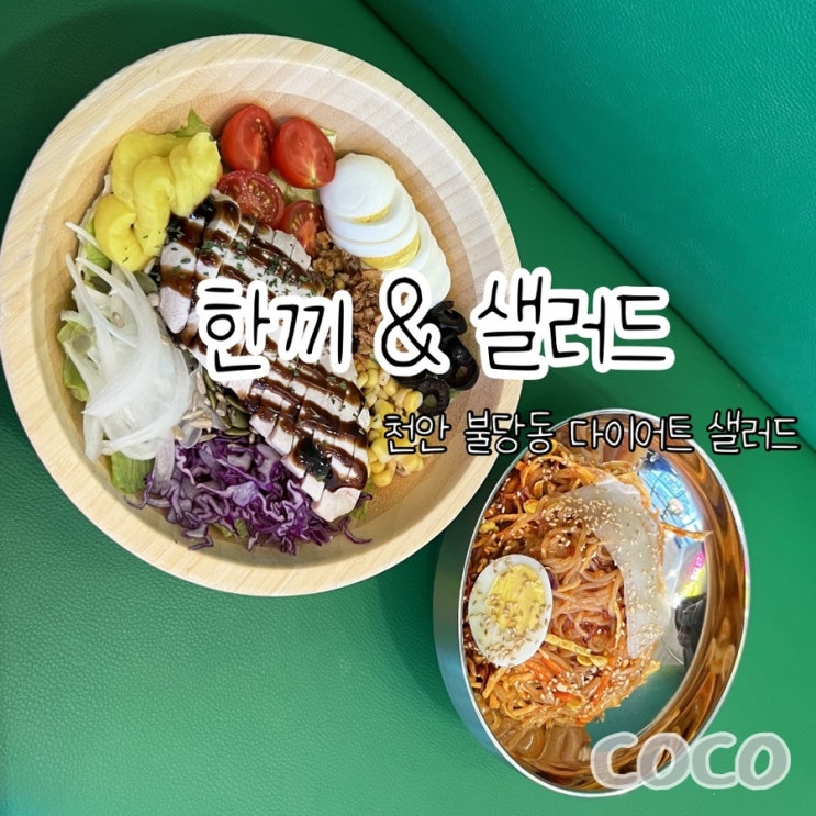  천안 불당동 다이어트 한 끼 & 샐러드