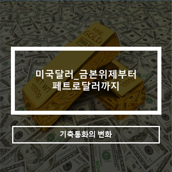  미국달러_금본위제부터 페트로 달러까지