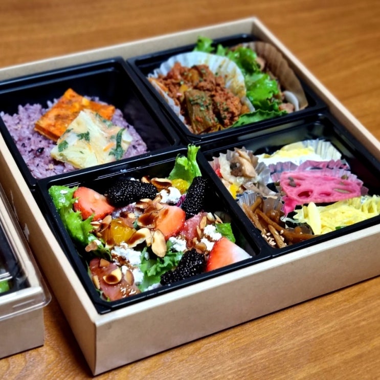  도시락 배달 '꼬륵 수제도시락' 강남 고급도시락