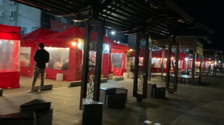  거제여행 장승포 포차거리와 콩선장의 갑오징어c