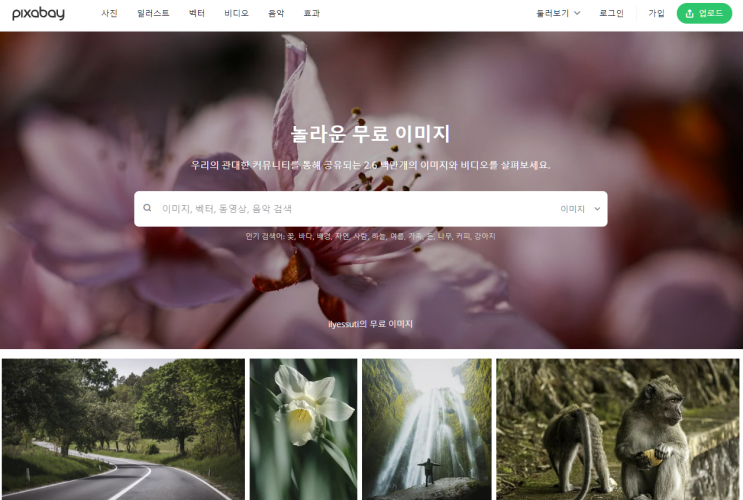  놀라운 무료 이미지 - pixabay.com