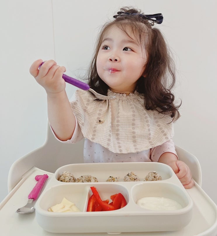 이유식 필수품 모윰 초강력 흡착식판 , 흡착볼 세트 추천